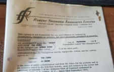 The Kinks 1964 Contract One Of A Kind Rock And Roll History! Ray Davies 