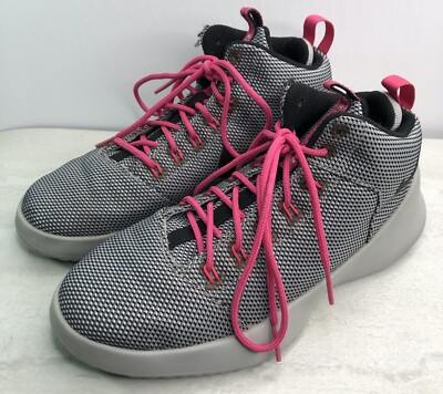Nike HyperFr3esh 820260 006 Youth Gray Pink Basketball Sneaker Shoes  Y