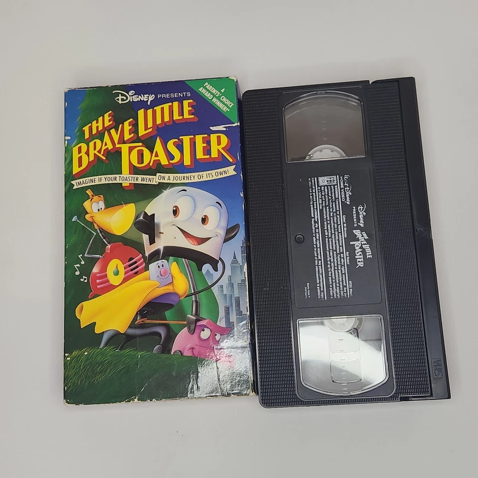 Disney-The Brave Little Toaster(VHS 1988) RARE Slip Cover Version - Image 3 of 4