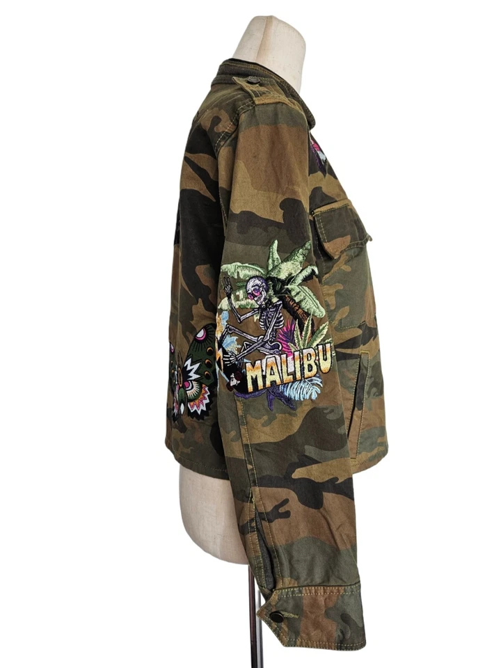 Zadig & Voltaire Camouflage Patches Jacket - Image 3 of 4