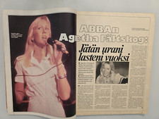 Abba / Agnetha  - A very rare magazine from Finland 1979 ( Full magazine ) 2