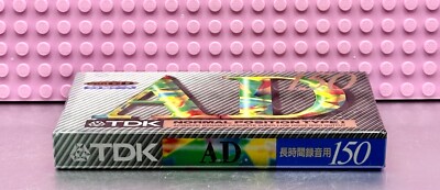 TDK AD 150 1994 JAPAN TYPE I BLANK CASSETTE TAPE (1) (SEALED) | eBay