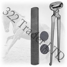 Di Maniscalco Choice Trimming Horse Kit High Quality Rasp & Hoof Router