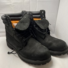 Timberland 6 Inch Premium Black Leather 