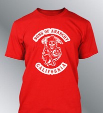 tee shirt Sons of Anarchy serie gang bikers motards twin motos custom samcro