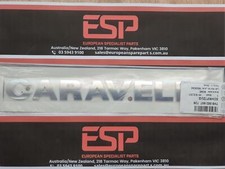 VW TRANSPORTER T5 TAILGATE EMBLEM NEW GENUINE 08/04-02/10 