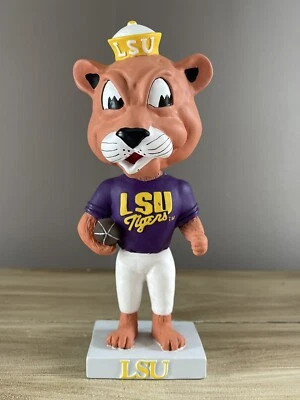 MIKE the TIGER Louisiana State LSU Tigers Football Mascot BPI Nodder Bobblehead - Image 1 of 4