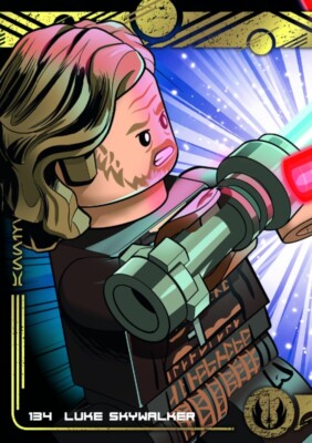 LEGO Star Wars Serie 5 (2024): 134 - Leuke Skywalker vs. Kylo Ren - Holofolie