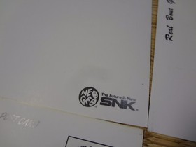 Neo Geo SNK Post card Postcard  lot of  6 set Rare