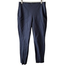 Everlane 8 Side Zip High Rise Tapered Cotton Stretch Pants Work Office Causal
