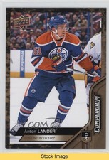 2016-17 Upper Deck Compendium Gold Anton Lander #109 READ 9hd
