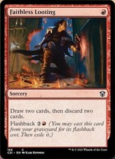 Faithless Looting - Light Play MTG Commander 2021 Strixhaven