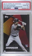 2019 Topps On Demand Rookie Progression /1576 Steven Duggar PSA 10 GEM MT 1c7