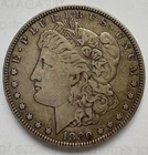 1880 Morgan Silver Dollar – 90% Silver – Circulated – Liberty Head – U.S. Mint