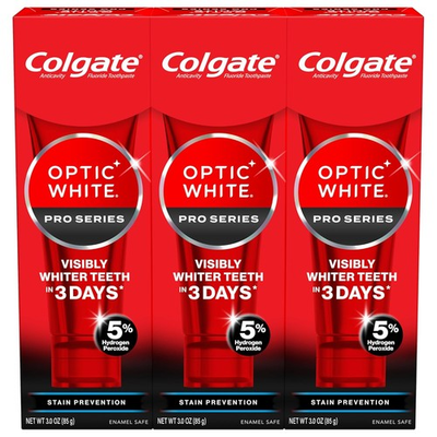 #ad Colgate Optic White Pro Series Stain Prevention Hydrogen Peroxide Toothpaste $24.99