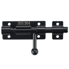 4 Inch SUS304 Stainless Steel Gate Latch Slide Bolt LatchThickened Heavy Door