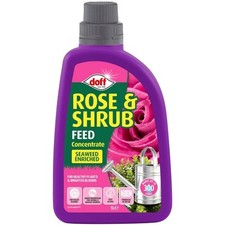 Doff Rose & Shrub Feed Concentrate - 1 Litre - Seaweed Enriched - Up To 300L 7.99 per litre