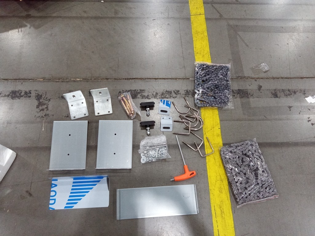 Blütezeit 1400lb Chain Solar Gate Opener WiFi w/Battery for Driveway Motor(Used)