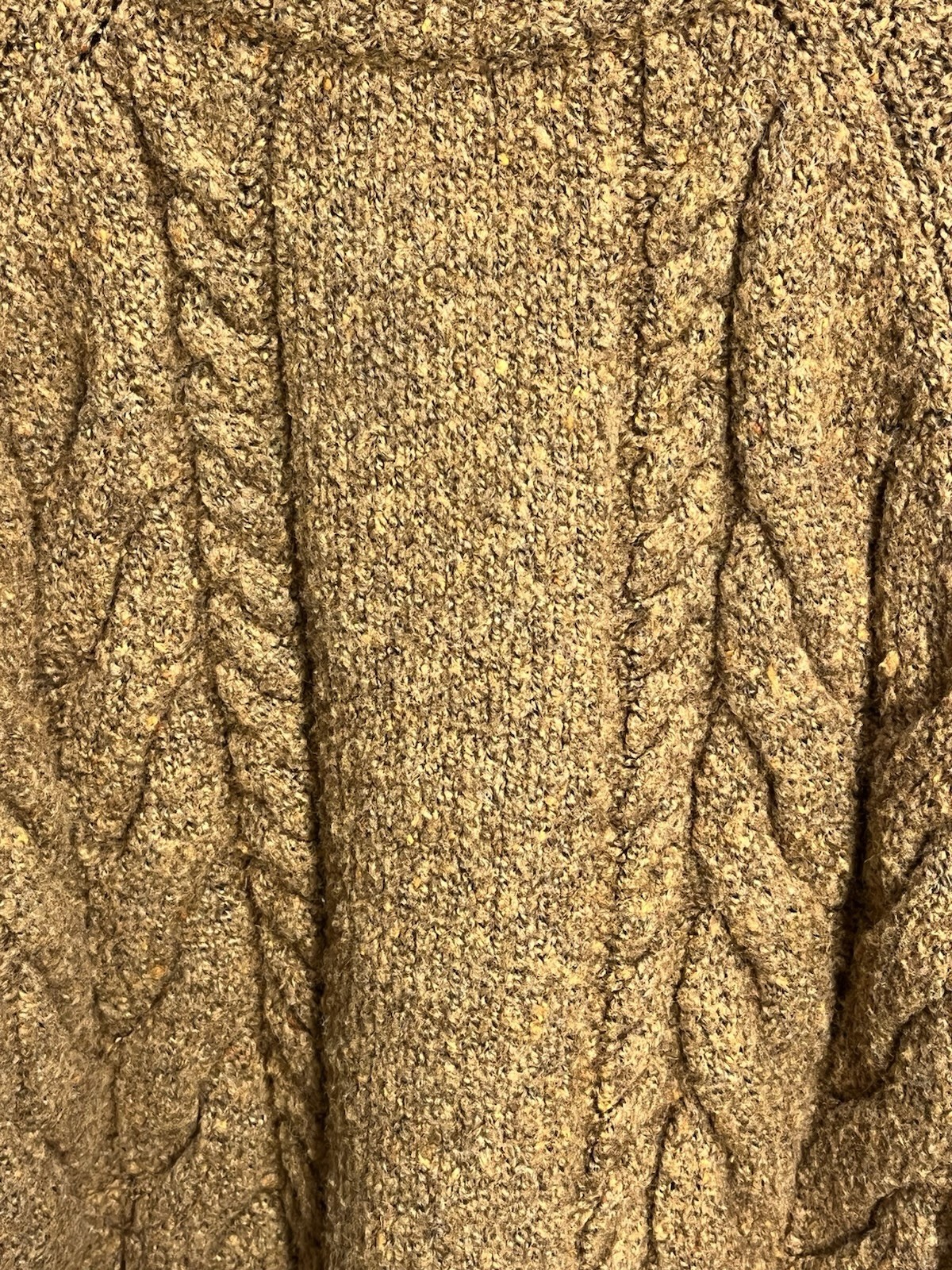 Universal Threads Thick Cropped Speckled Cable Kn… - image 6