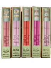 Pixi Beauty Satin Lip Tint 5pcs Colours Shown In Pic