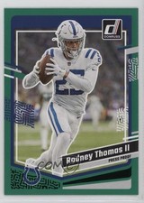 2023 Panini Donruss Press Proof Green Rodney Thomas II #130 0q3
