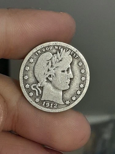 1912- S Barber Quarter #2