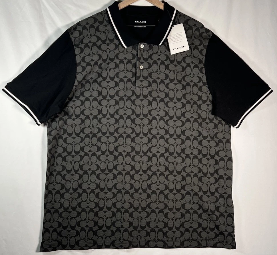 Coach Black Shirts for Men for sale | eBay
