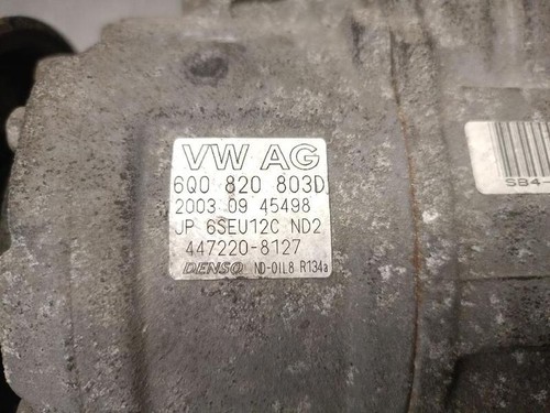 6Q0820803D 5589917 klimakompressor SEAT IBIZA 6L1 1.9 TDI 2001