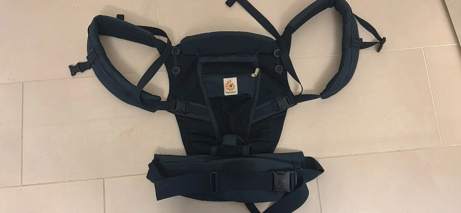 Ergobaby Omni 360 Cool Air Mesh Ergonomic Baby Carrier - Midnight Blue