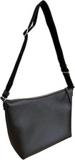 Tory Burch Women s Pebbled Leather Thea Slouchy Crossbody Bag Black 177324 NWT