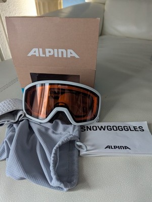 ALPINA Skibrille/Snowboardbrille ''Scarabeo S'' White