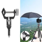 Tripod Mount Umbrella Holder Aluminum 360 Degree Rotation Outdoor Camera Tripod