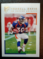 2000 TOPPS GALLERY #8 - TERRELL DAVIS - DENVER BRONCOS CARD