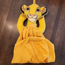 1990s Vintage THE LION KING Simba Baby Diaper Stacker Storage Laundry Bag Decor