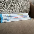 Nintendo Land, Game Party Champions, Snoopy's Grand Adventure Wii U Manual Incl…