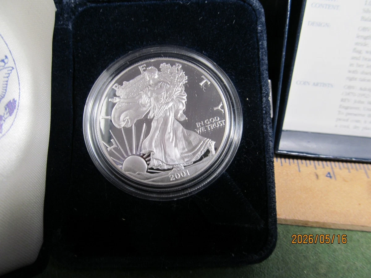 2001 W Silver Eagle Proof for sale | eBay