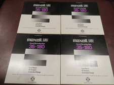 MAXELL UD 35-180 REEL TO REEL TAPE 10.5" METAL REEL