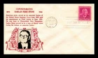 DR JIM STAMPS US COVER HARLAN FISKE STONE FDC SCOTT 965 CROSBY PHOTO CACHET
