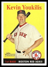 Kevin Youkilis 2007 Topps Heritage #162 Red Sox MLB READ FREE SHIP AutographDen
