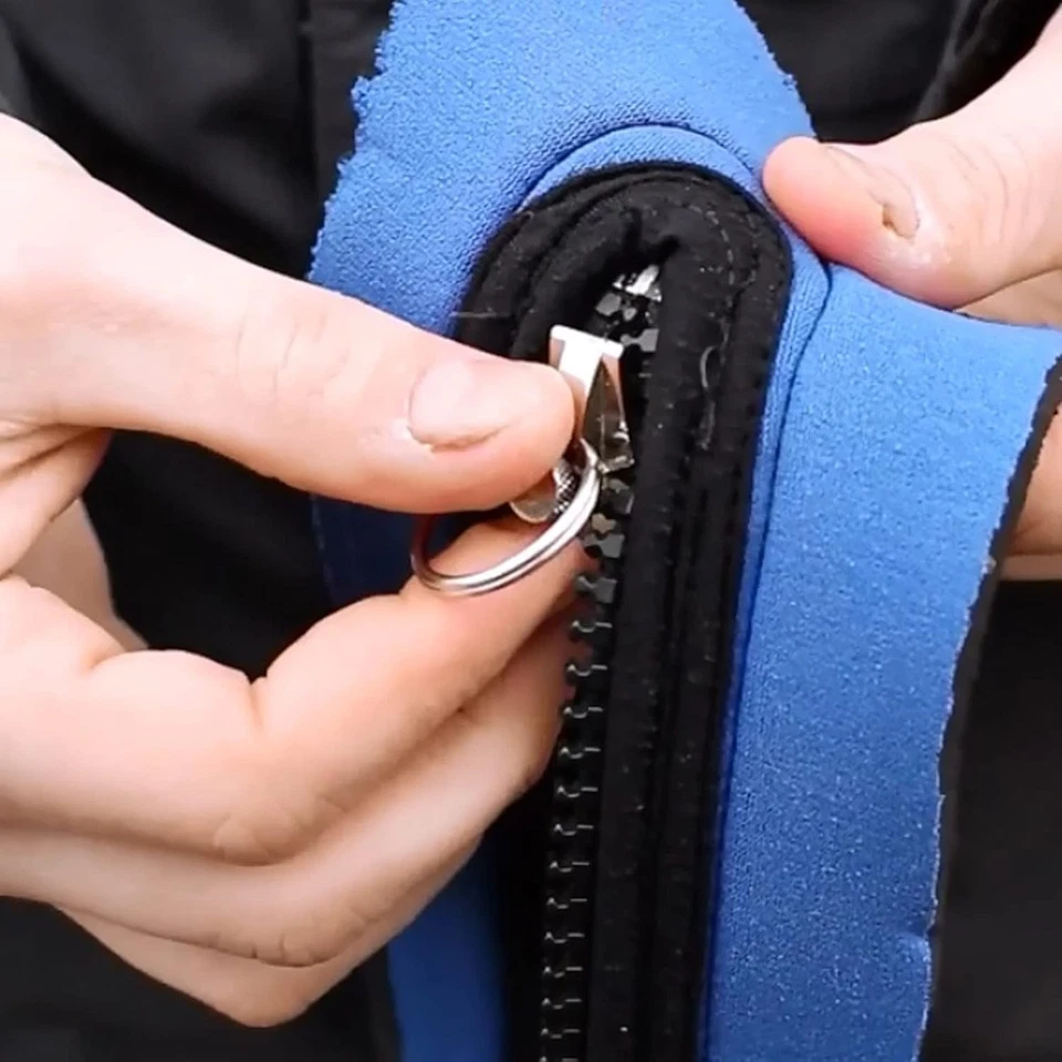 Kit de reparación de cremalleras FixnZip paquete de 3 - S/M/L para chaquetas, equipaje, bolsas Foto 4 de 4