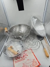 Himark Mini Work Non Stick  Steamer Rack 7 Piece  Set Asian Cuisine Korean...