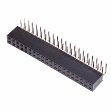 10 x 40-Way Double Row Right Angle PCB Socket 2.54mm