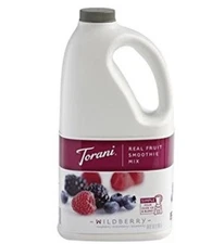 Torani Wildberry Real Fruit Smoothie Mix - Bottle (64oz)