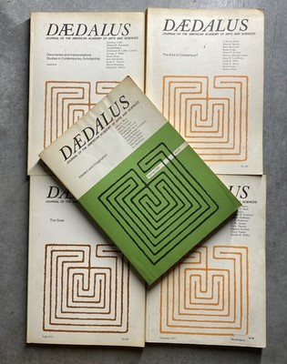 Daedalus Journal Lot 5 American Academy Arts Sciences 1977-1980
