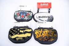 Lot Of 4 Adult Football Back Plate Battle / Riddell / NEW READ INV 209