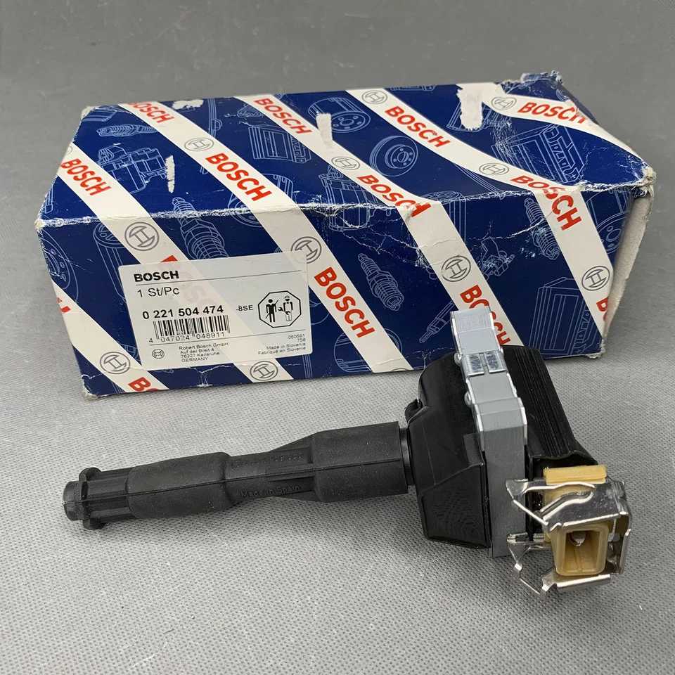 Bobina de encendido BOSCH para BMW 525i 530i 540i 8 piezas y bujías de itrio juego de 8 piezas Foto 2 de 4