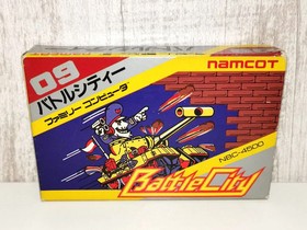 Battle City W/Box Manual Famicom FC NES Rare Retro Good Used Game NTSC-J Japan