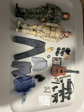 G.I. Joe Military Mixed Lot 1:6 Scale Figures Accessories Clothing Weapons