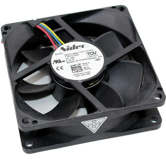 Nidec T80T12MS11A7-07A02 12V 0.35A 8025 8cm 4-pin CPU chassis fan - Image 3 of 4
