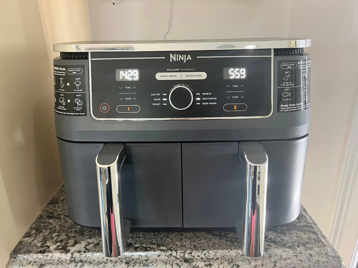 ninja foodi air fryer dual zone 10 quart